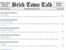 Tablet Screenshot of bricktowntalk.com